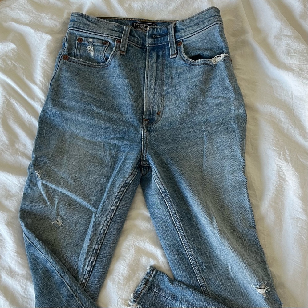 Abercrombie straight leg jeans